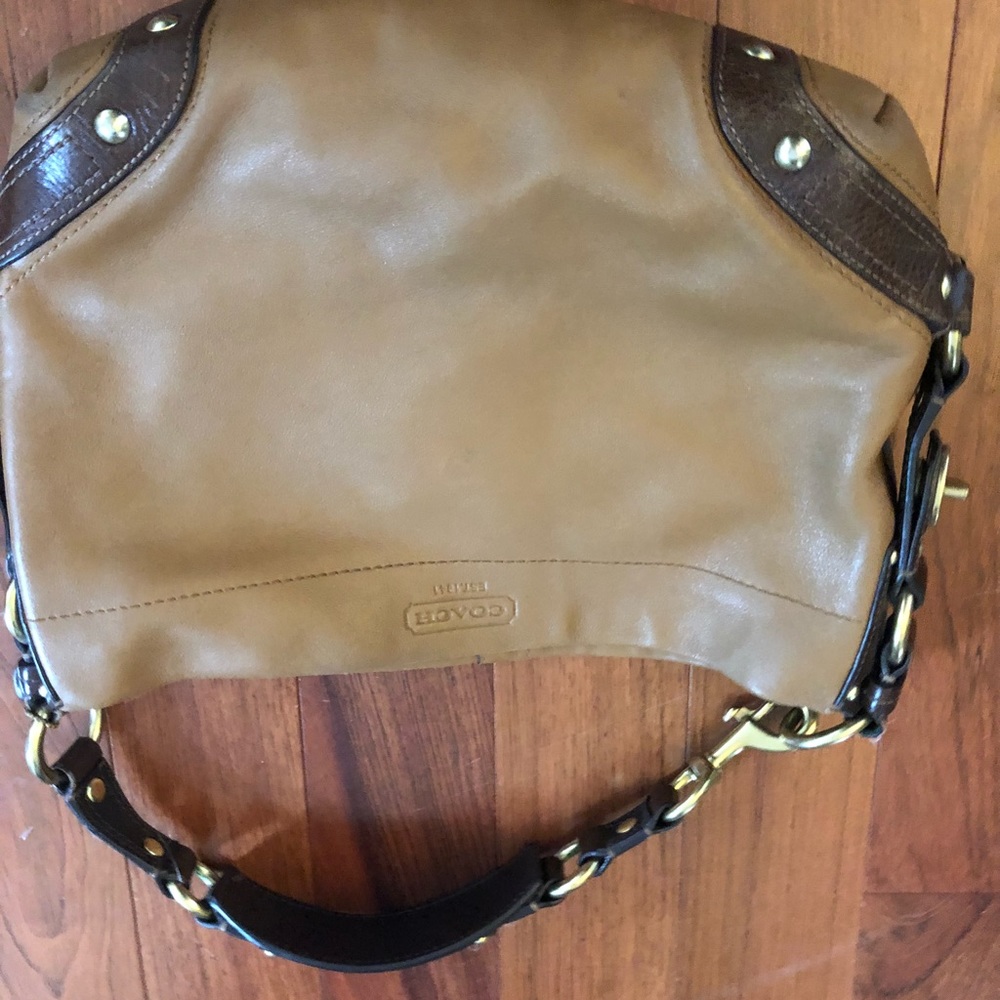 Authentic Coach hobo style bag